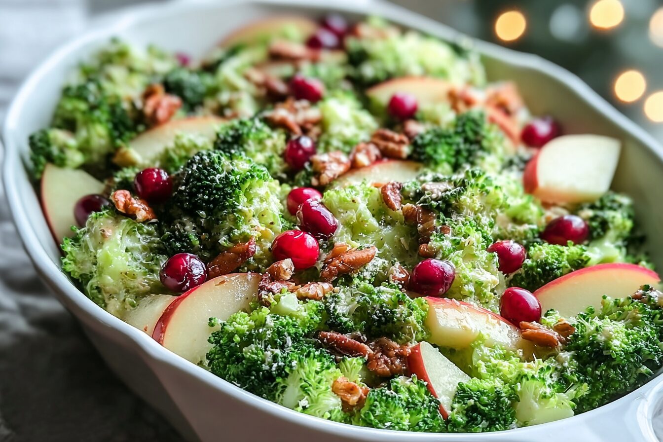 Broccoli Salad Recipes For Fresh And Crunchy Flavor Ideas 6 Festive Broccoli Salad