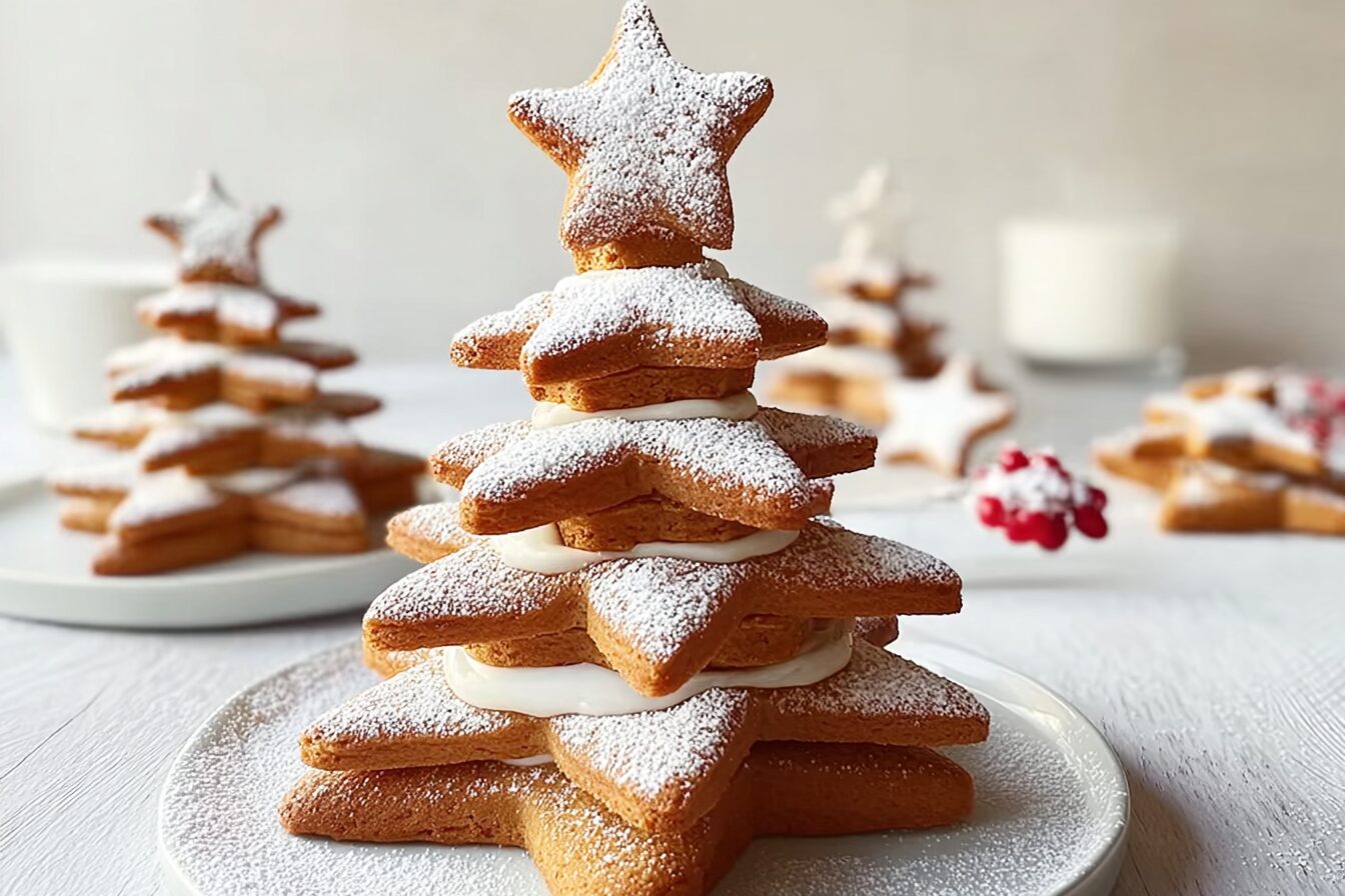 Gingerbread Star Trees