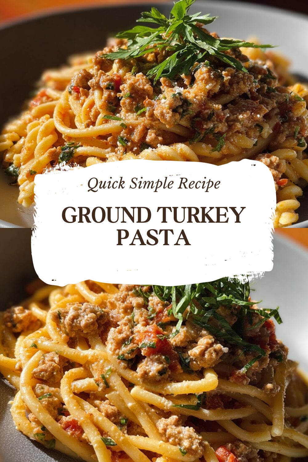 Ground Turkey Pasta