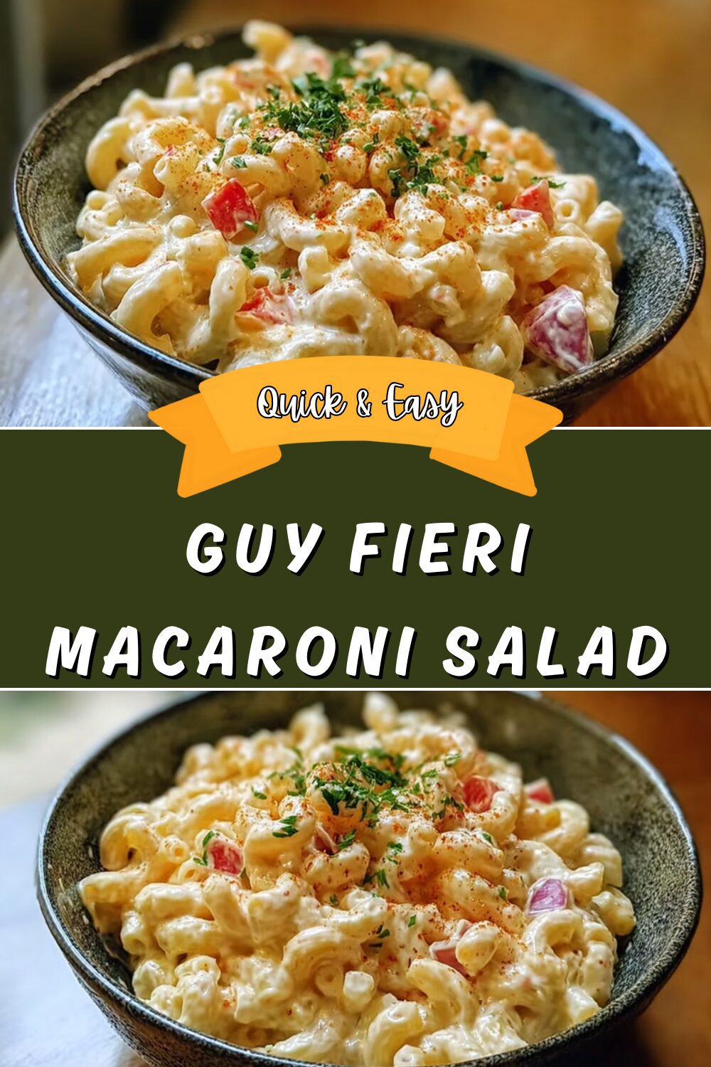 Guy Fieri Macaroni Salad