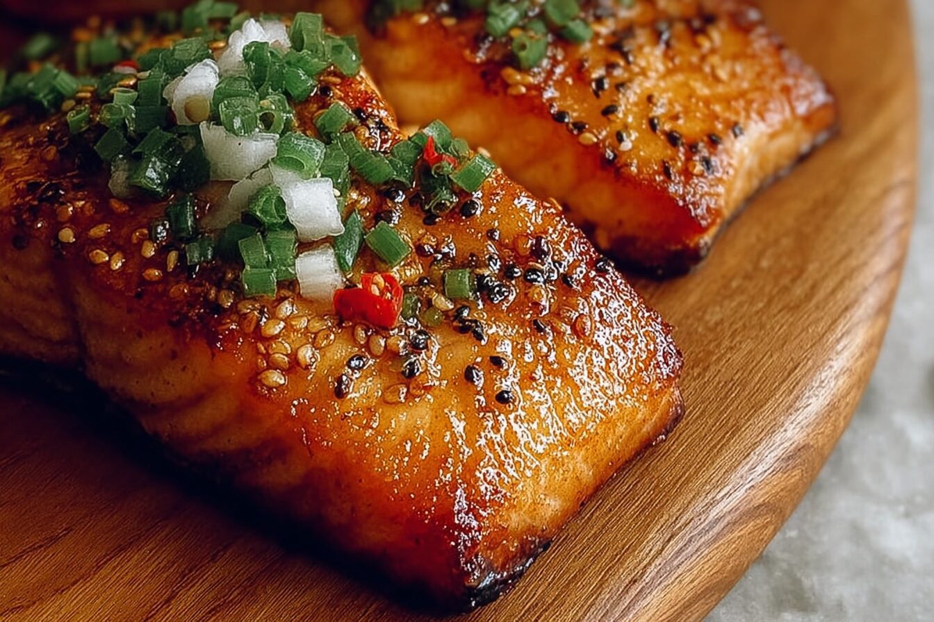 Honey Glazed Salmon