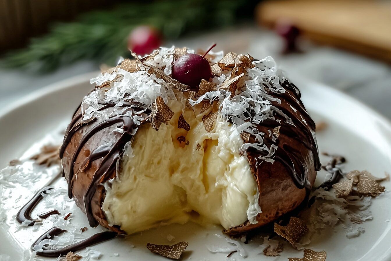 Tartufo Italian Ice Cream Dessert Recipes And Serving Ideas 6 Italian Tartufo
