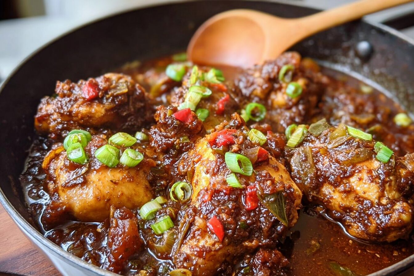 Jamaican Brown Stew Chicken