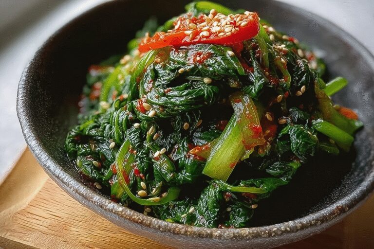 Korean Spinach Salad 89.Png
