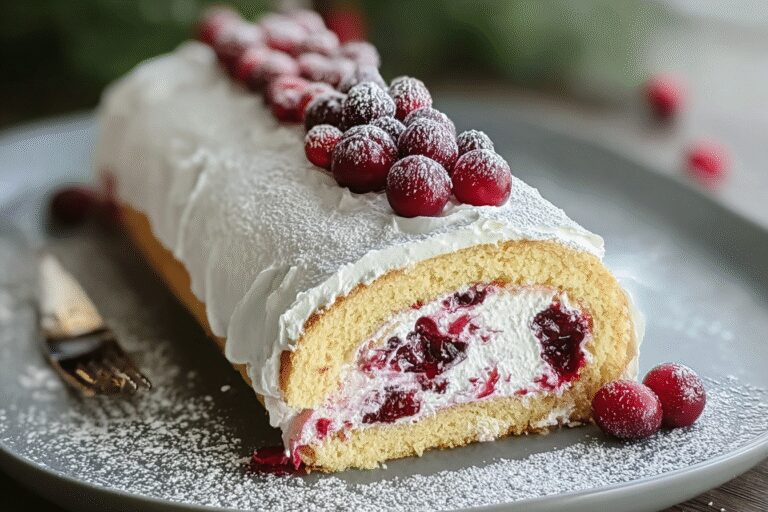 Ladyfinger Cranberry Cake Roll 64.Png