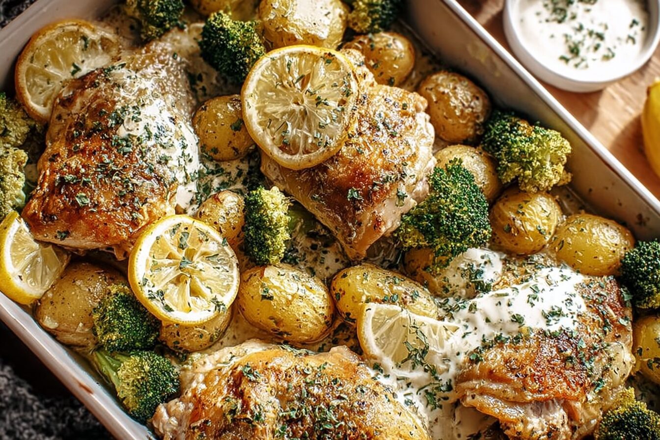 Lemon Garlic Chicken Recipe
