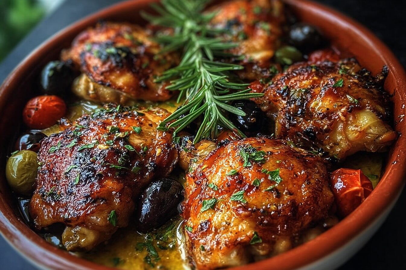 Mediterranean Chicken Thighs