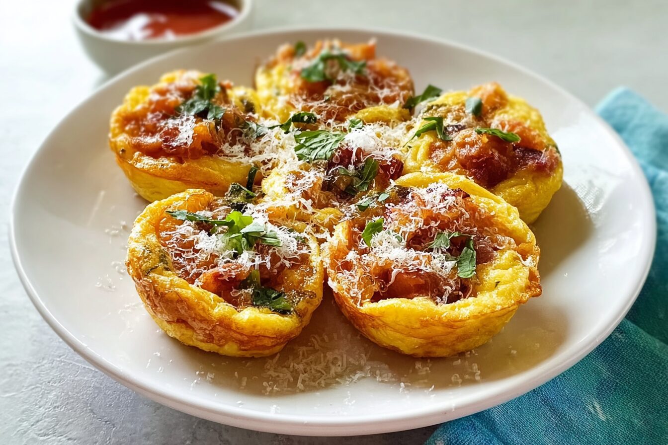Mini Spanish Omelettes