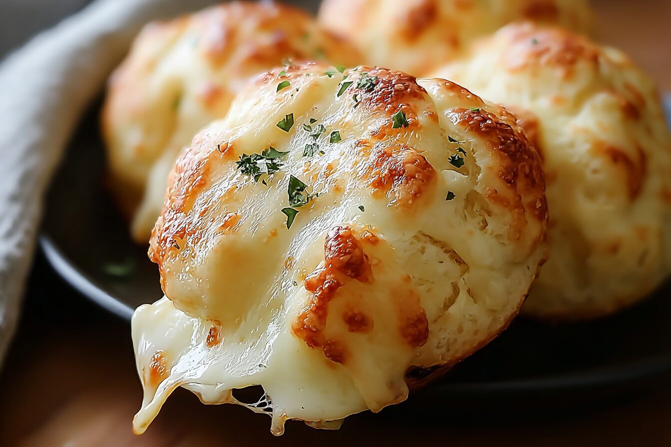 Mozzarella Biscuit Bombs Recipe With Gooey Cheese Filling 6 Mozzarella Biscuit Bombs