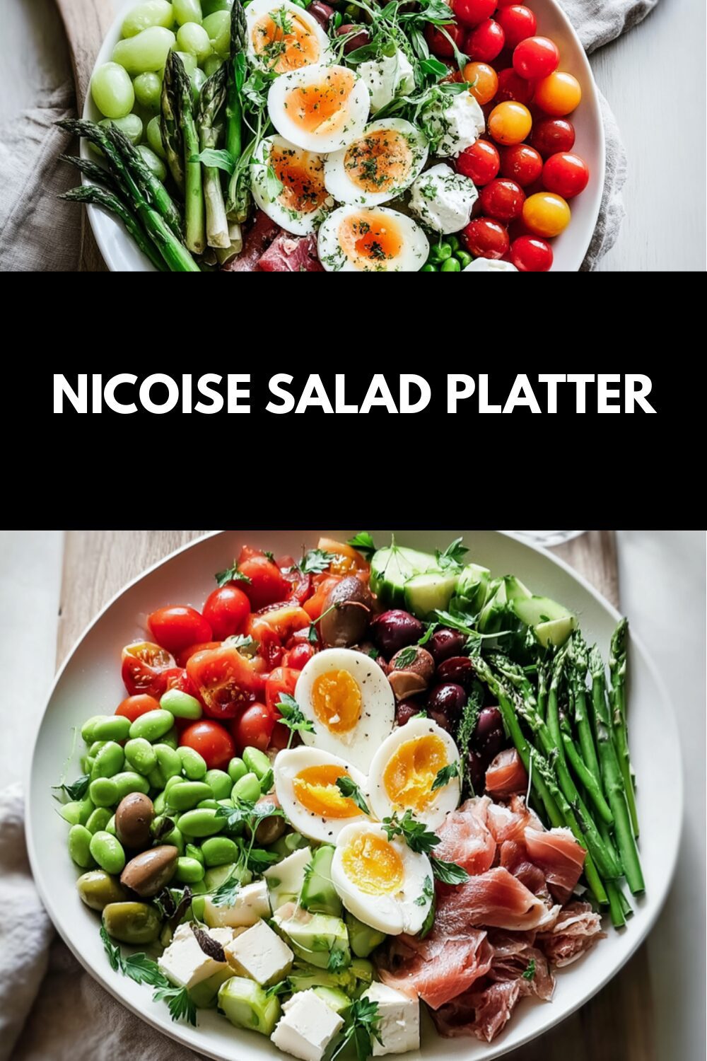 Niçoise Salad Recipes With Fresh Ingredients And Classic Flavors 7 Nicoise Salad Platter