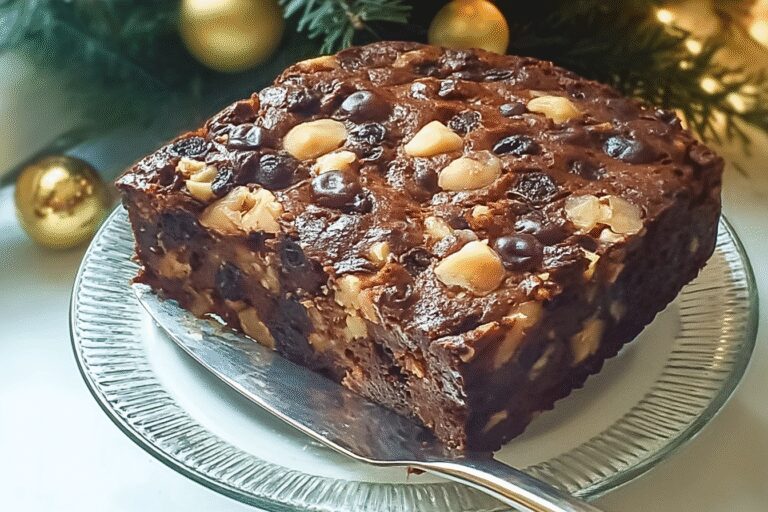 No Bake Christmas Cake 11.Png