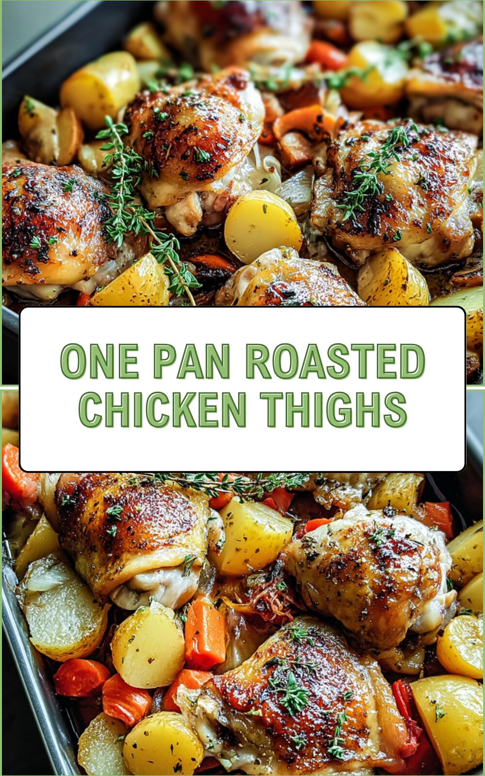 Sheet Pan Chicken Thighs Recipe Crispy And Flavorful Every Time 7 One Pan Roasted Chicken Thighs