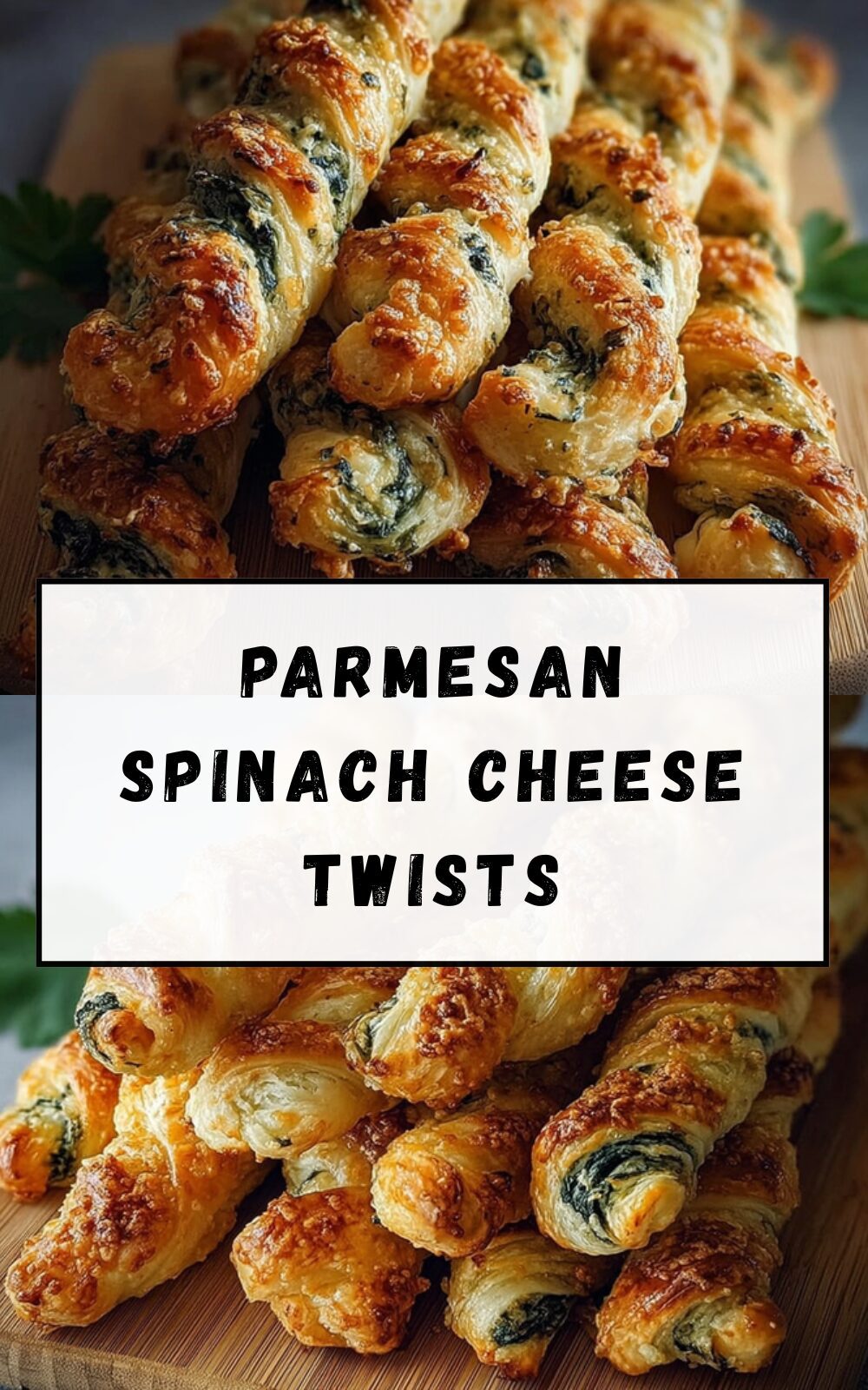 Parmesan Spinach Cheese Twists