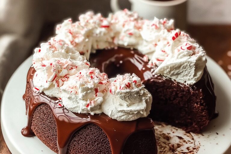 Peppermint Hot Chocolate Cake 98.Png