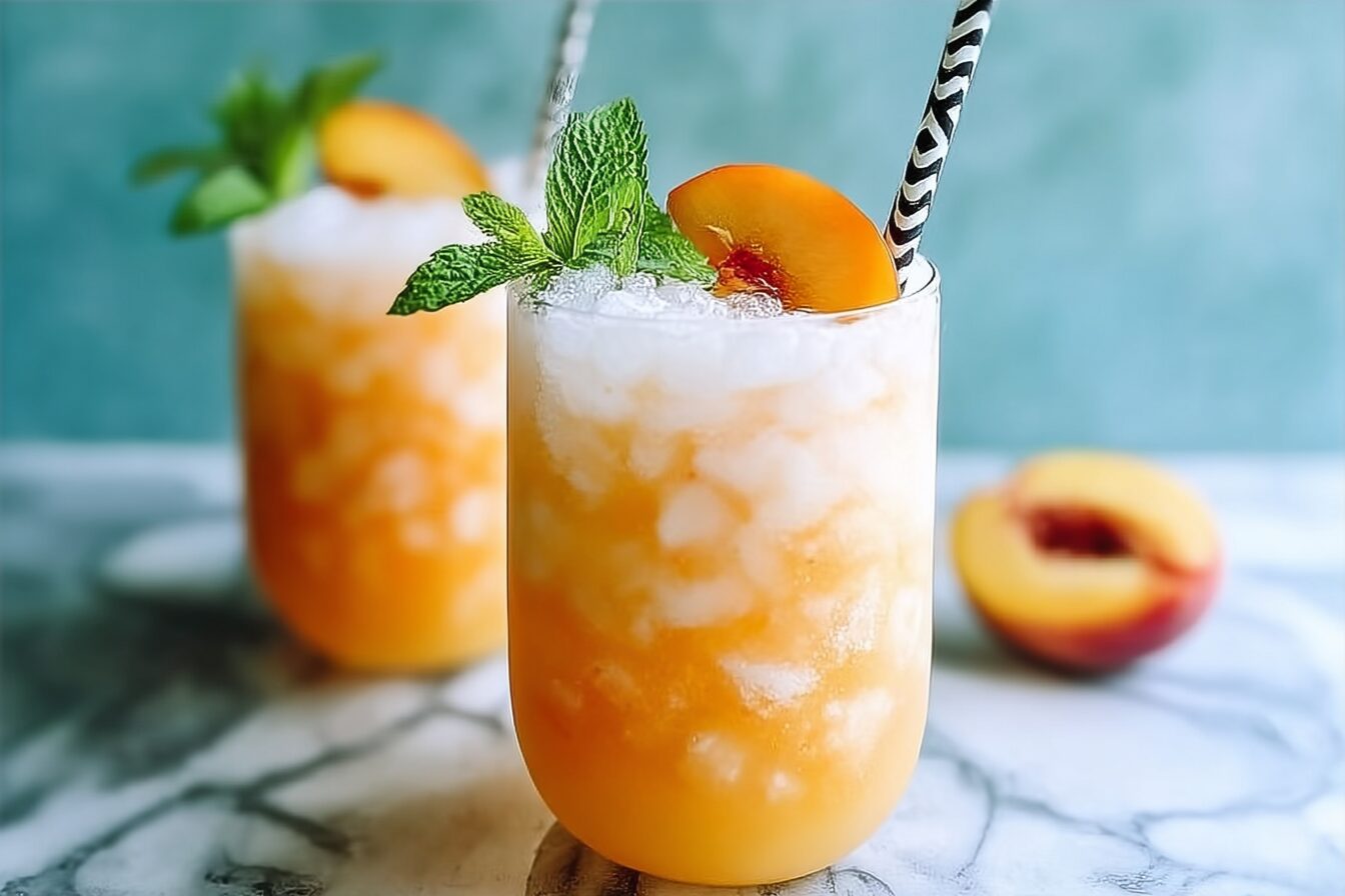 Pineapple Peach Agua Fresca