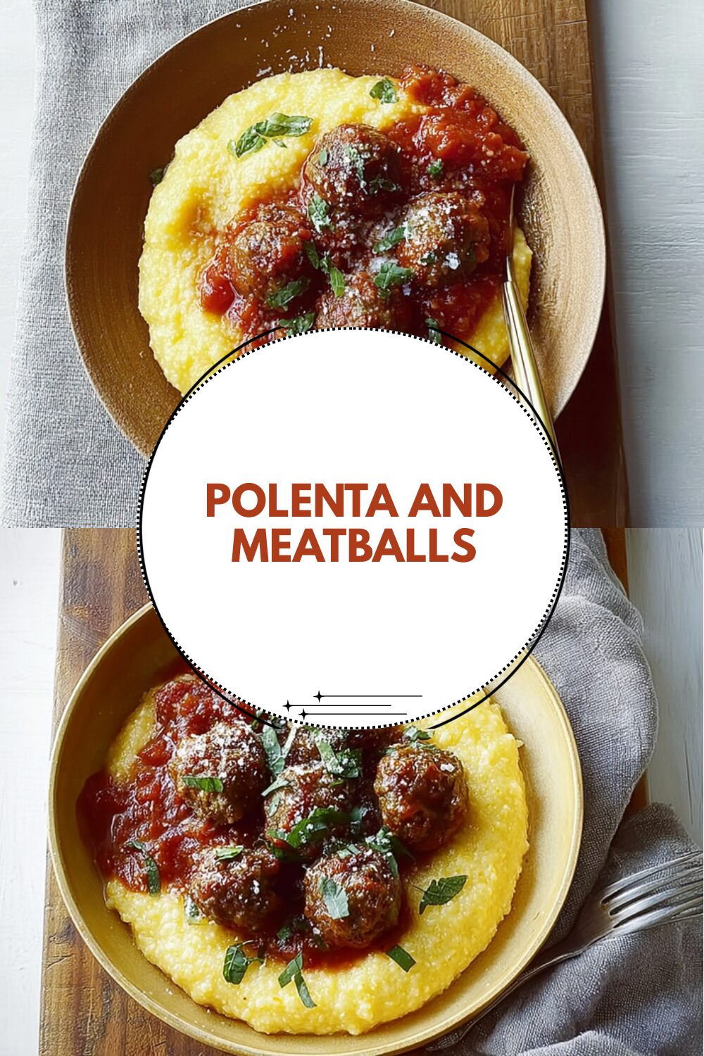 Polenta And Meatballs