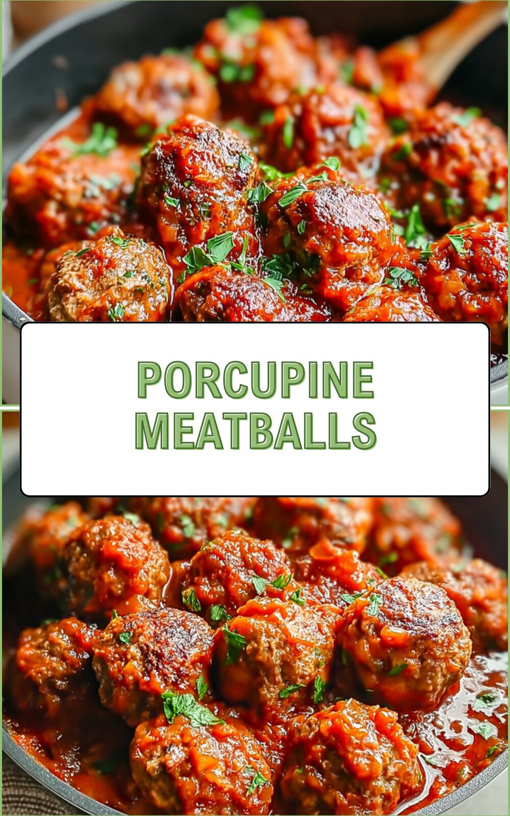 Porcupine Meatballs