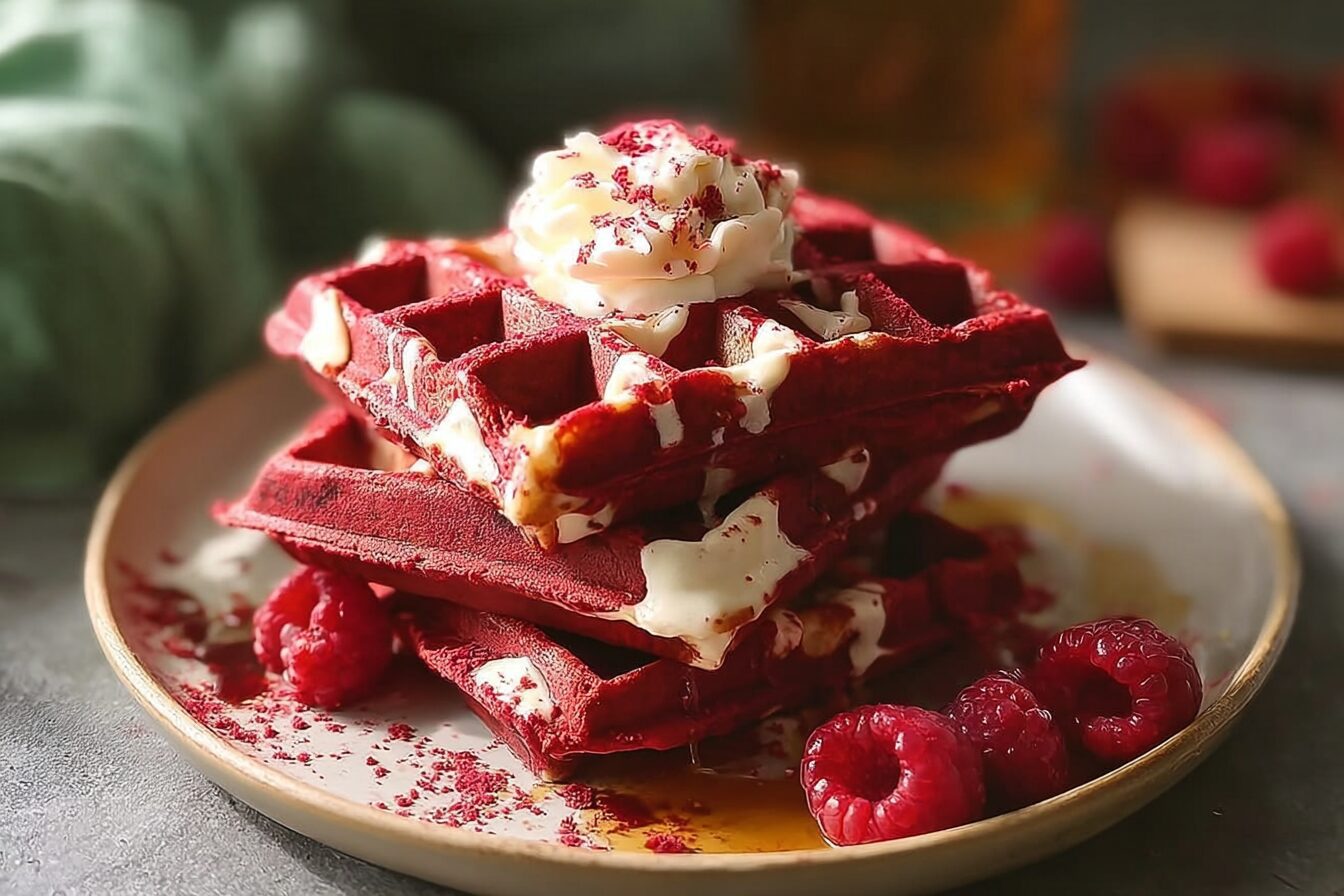 Red Velvet Waffles