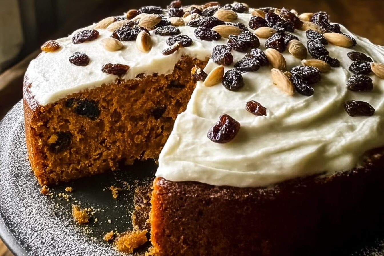 Rum And Almond Fruit Cake