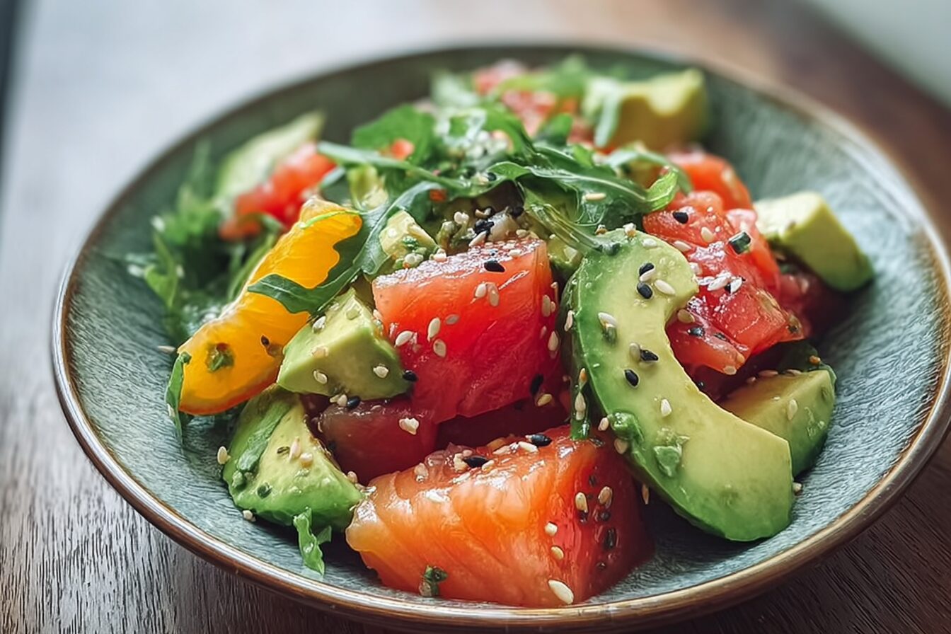 Salmon Avocado Salad