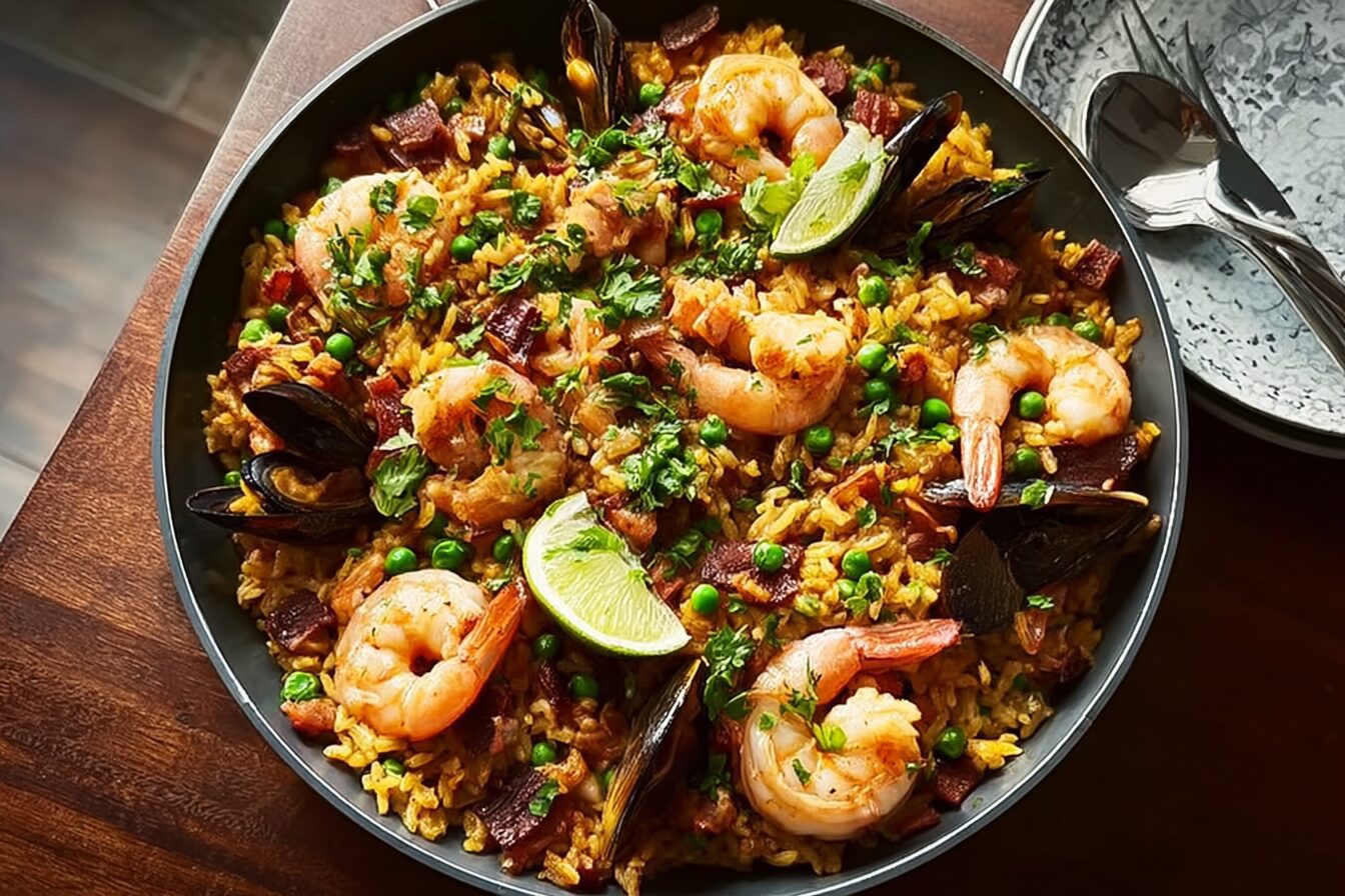 Skillet Paella Recipe