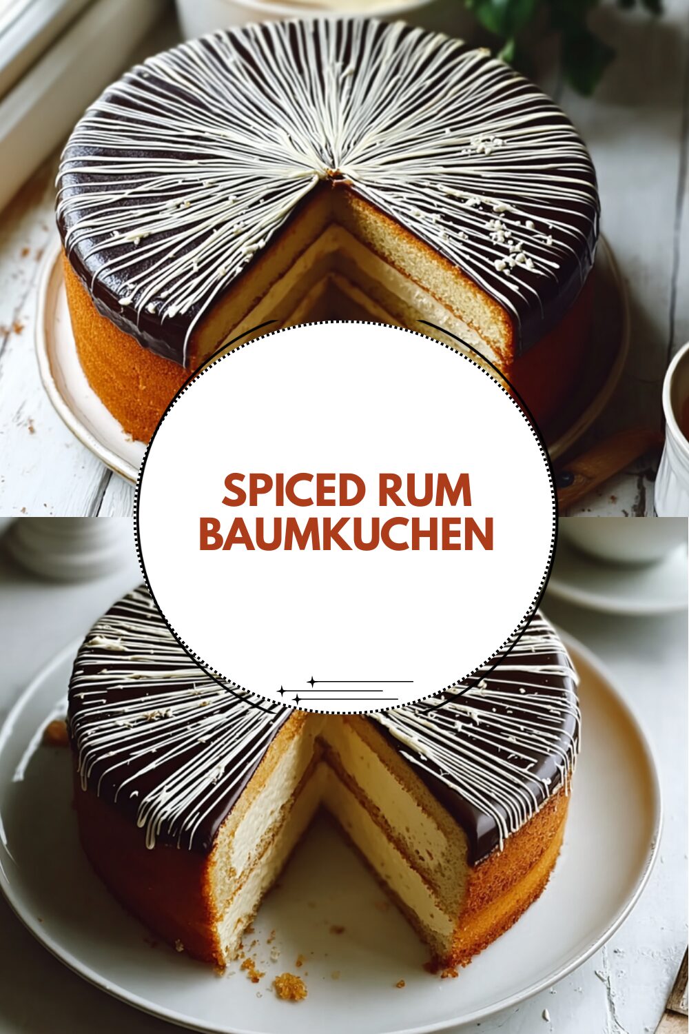Spiced Rum Baumkuchen