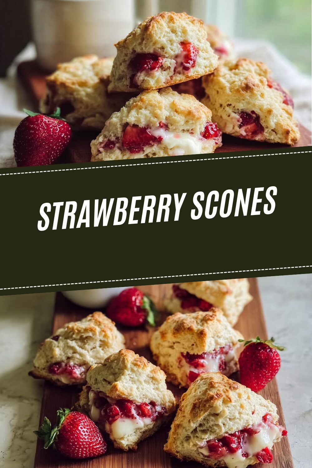 Strawberry Scones