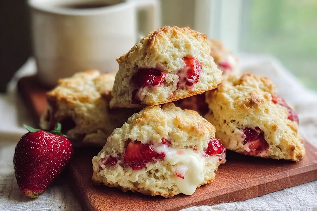 Strawberry Scones