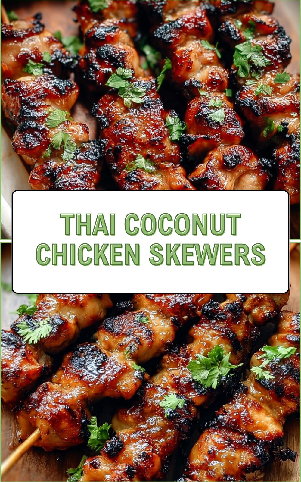 Thai Coconut Chicken Skewers With Creamy Coconut And Spices 7 Thai Coconut Chicken Skewers