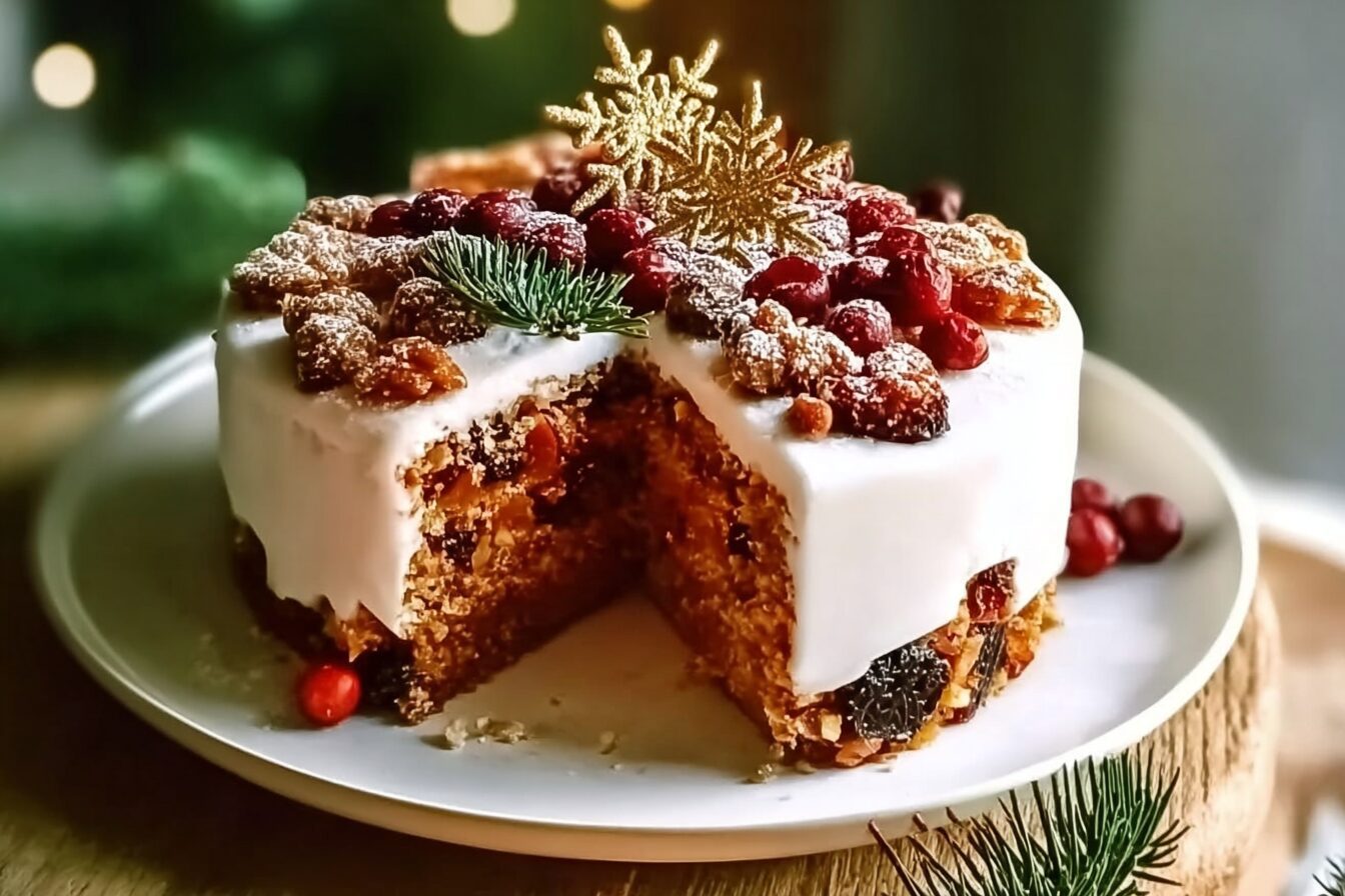 Vegan Christmas Cake