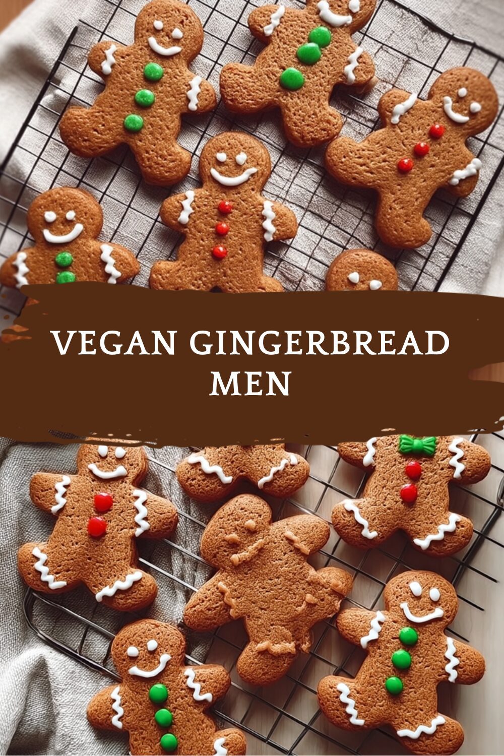 Vegan Gingerbread Men