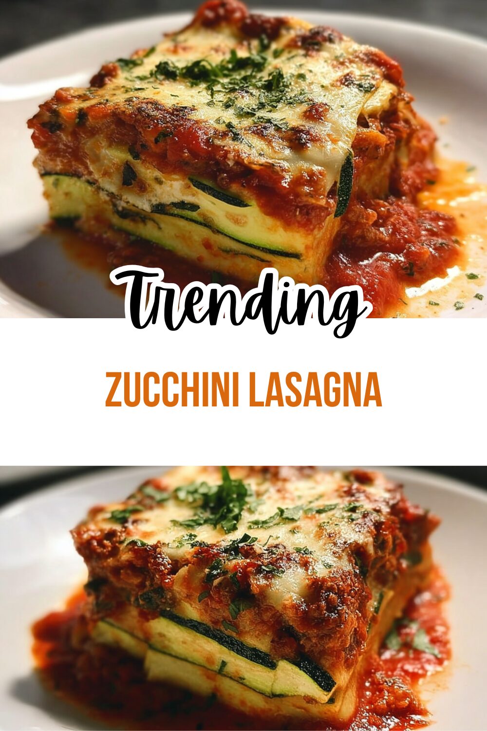 Zucchini Lasagna Recipe That Isn'T Watery With Firm Cheesy Slices 7 Zucchini Lasagna