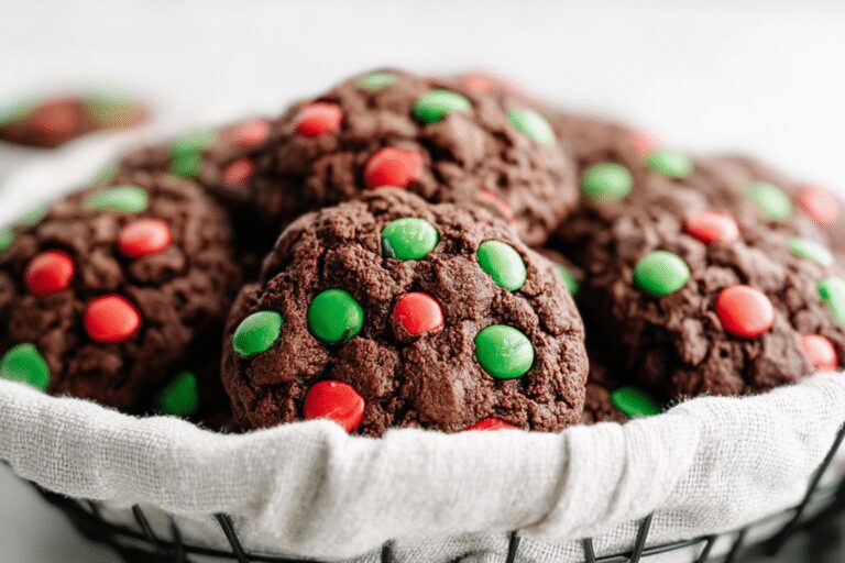 Christmas Chocolate Mm Cookies 61.Png