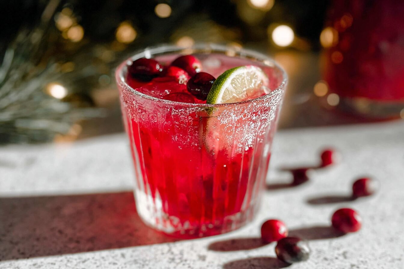 Cranberry Apple Mocktail: Refreshing Spritzer Recipe