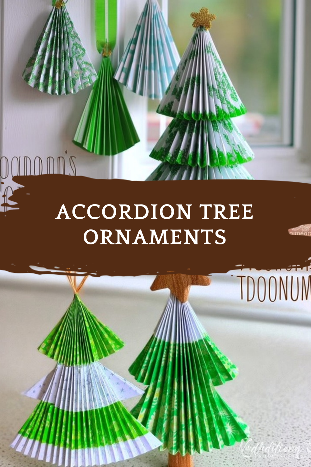 Accordion Tree Ornaments