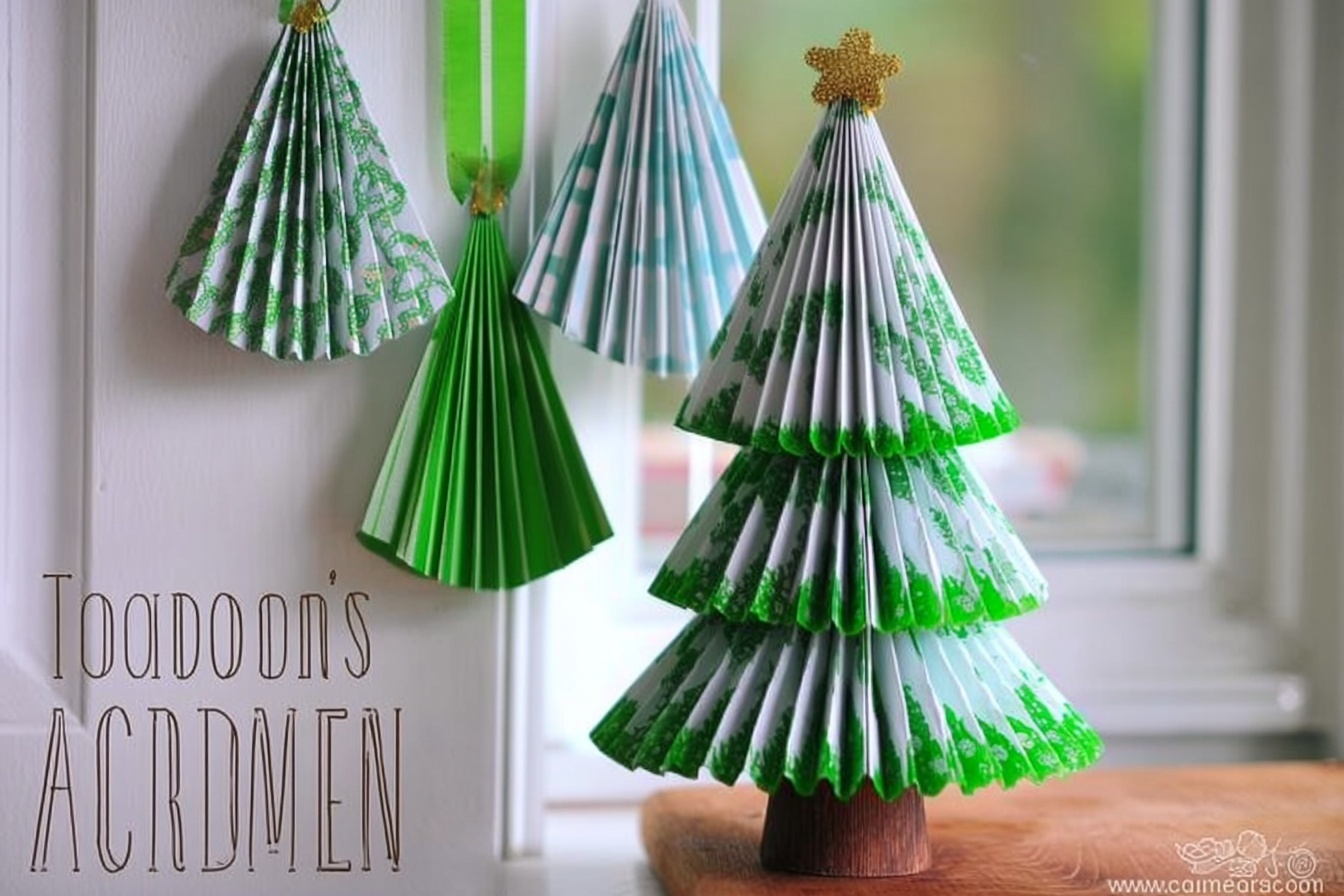 Accordion Tree Ornaments