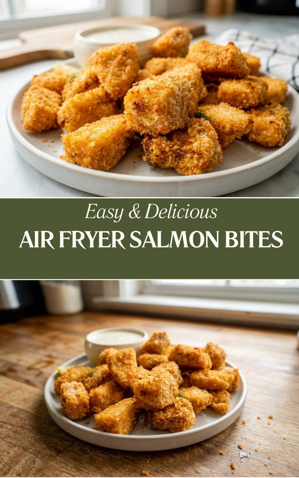Air Fryer Salmon Bites