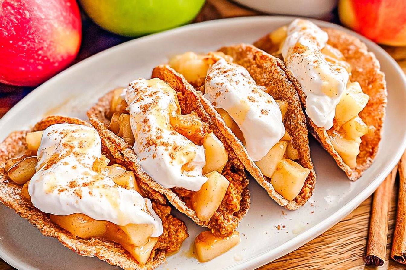 Apple Pie Tacos
