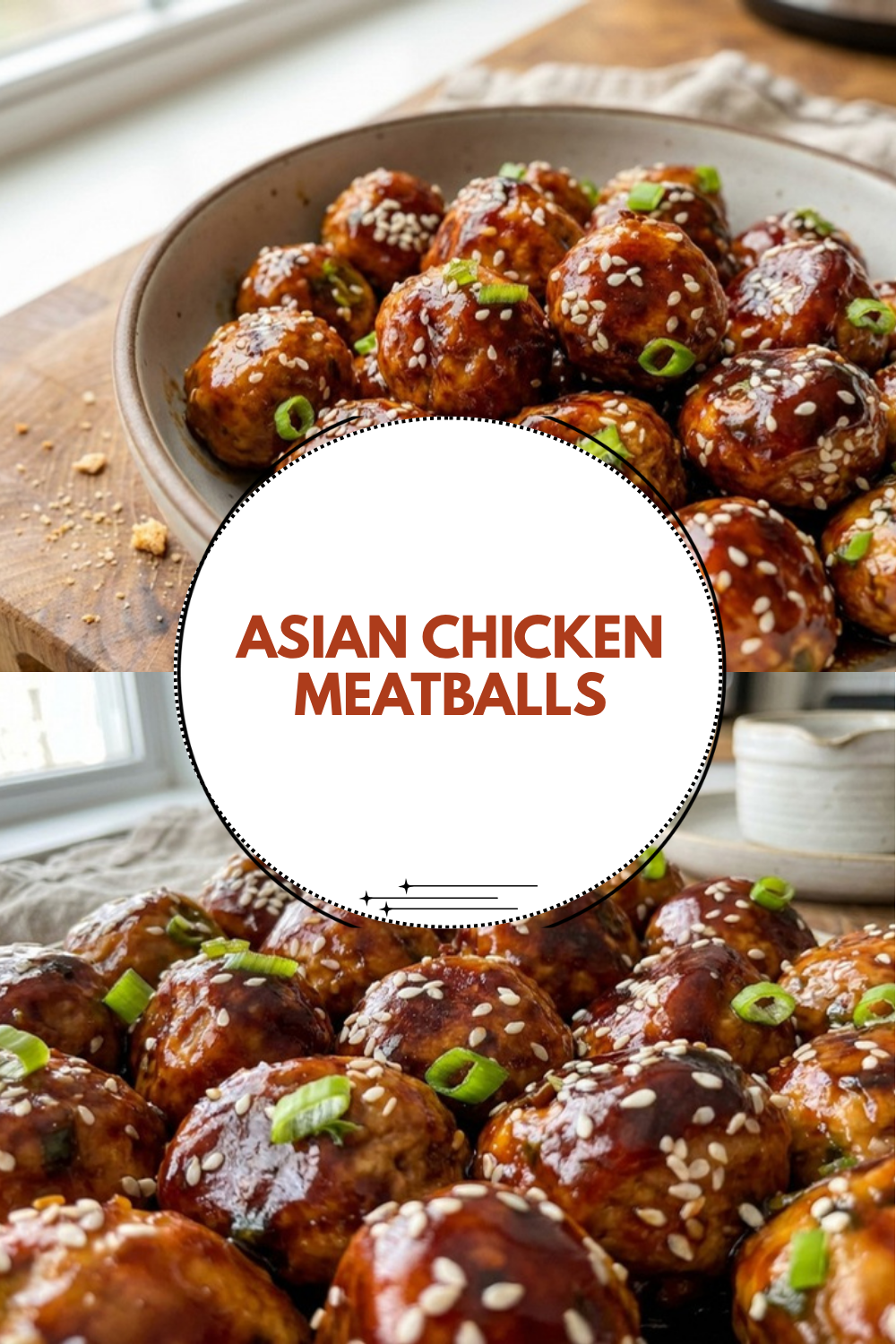 Asian Chicken Meatballs