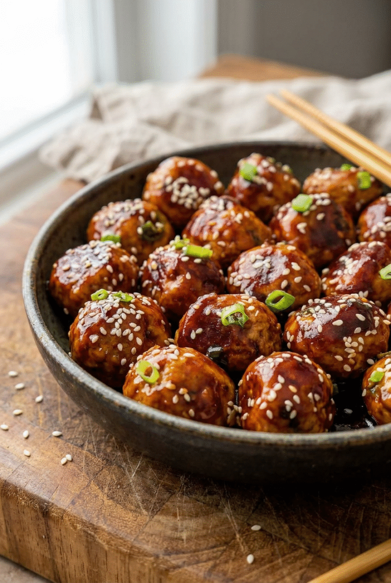 Asian Chicken Meatballs 40.Png