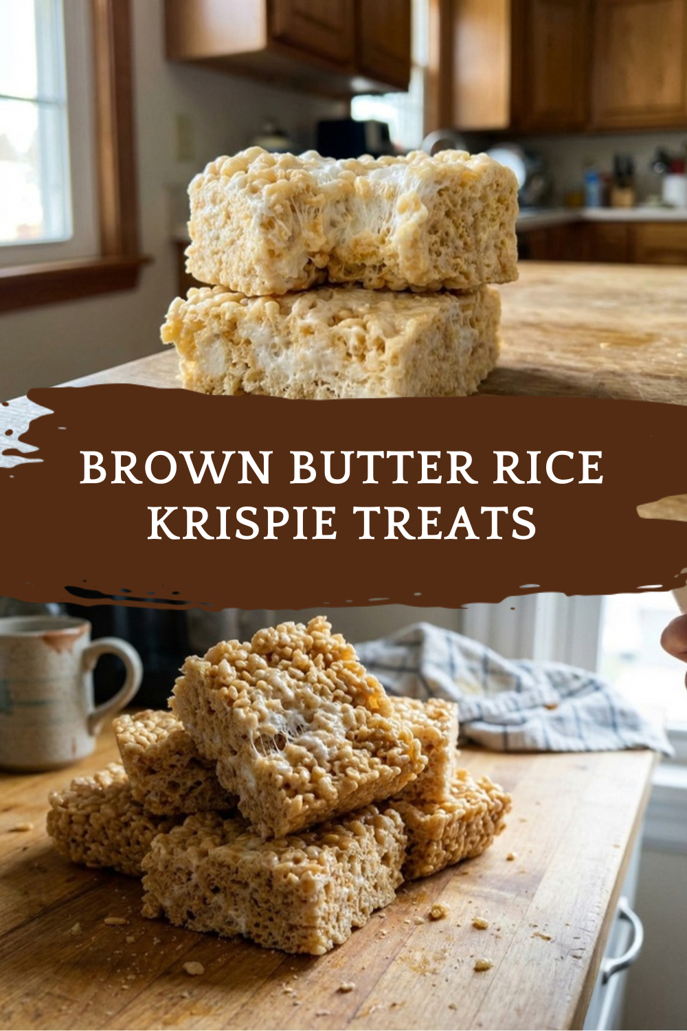 Brown Butter Rice Krispie Treats