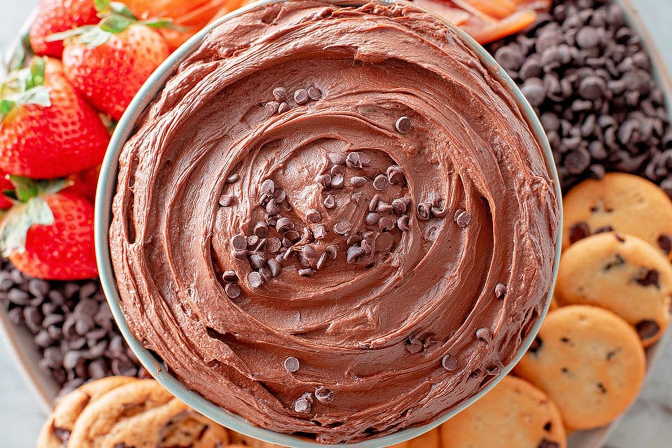 Brownie Batter Dip Recipe Easy No Bake Dessert 6 Brownie Batter Dip