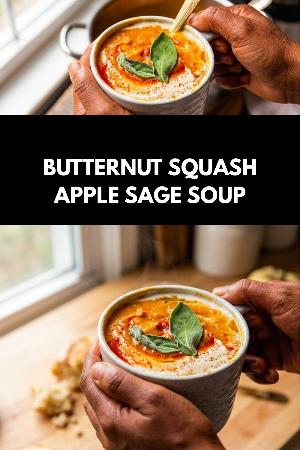Butternut Squash Apple Soup Recipe 7 Butternut Squash Apple Sage Soup