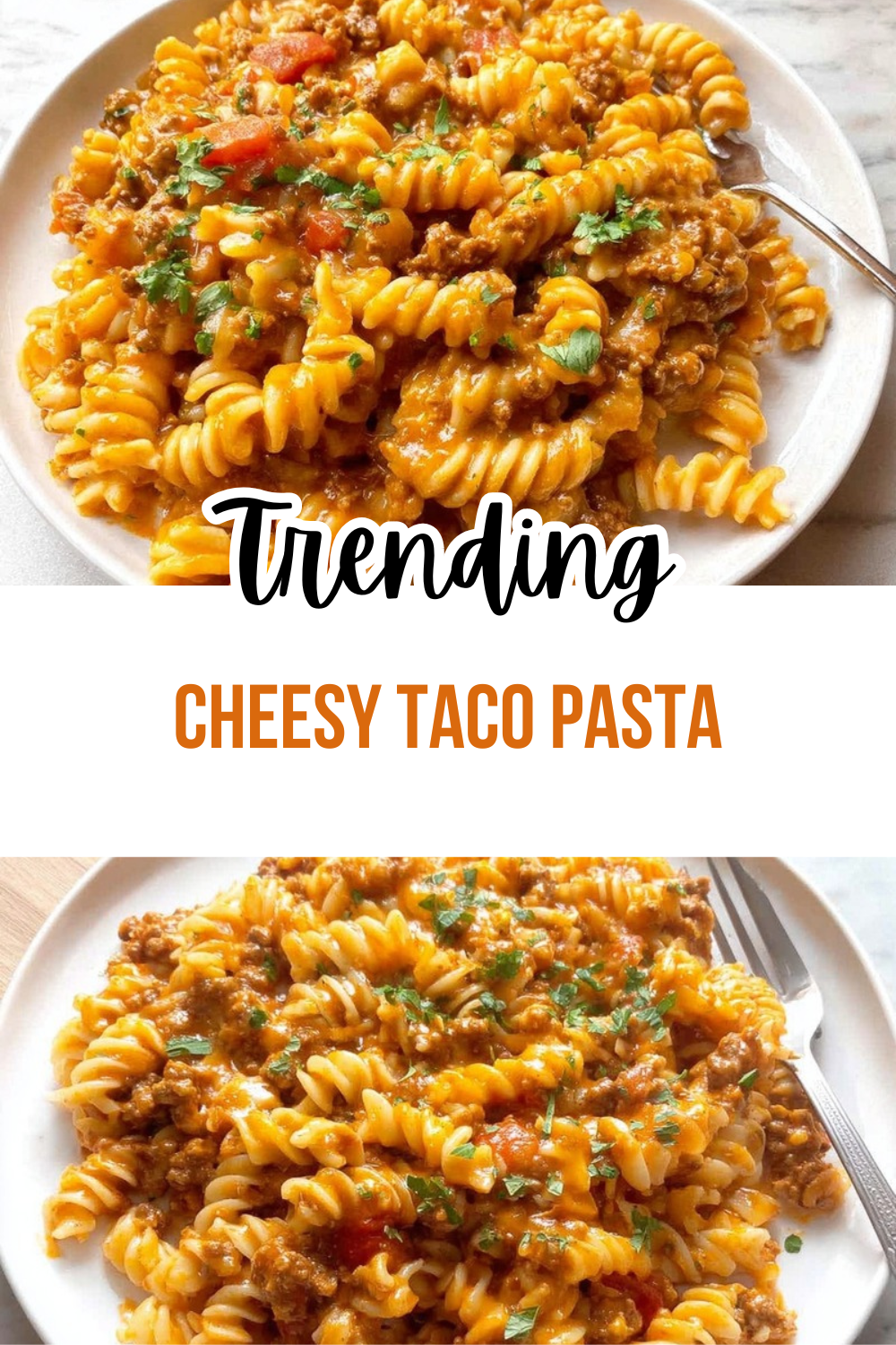 Cheesy Taco Pasta