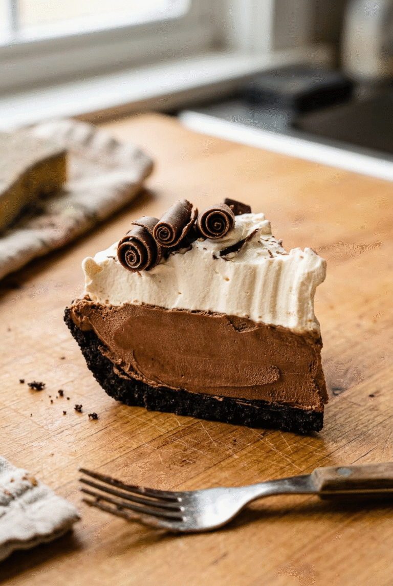Chocolate French Silk Pie 58.Png