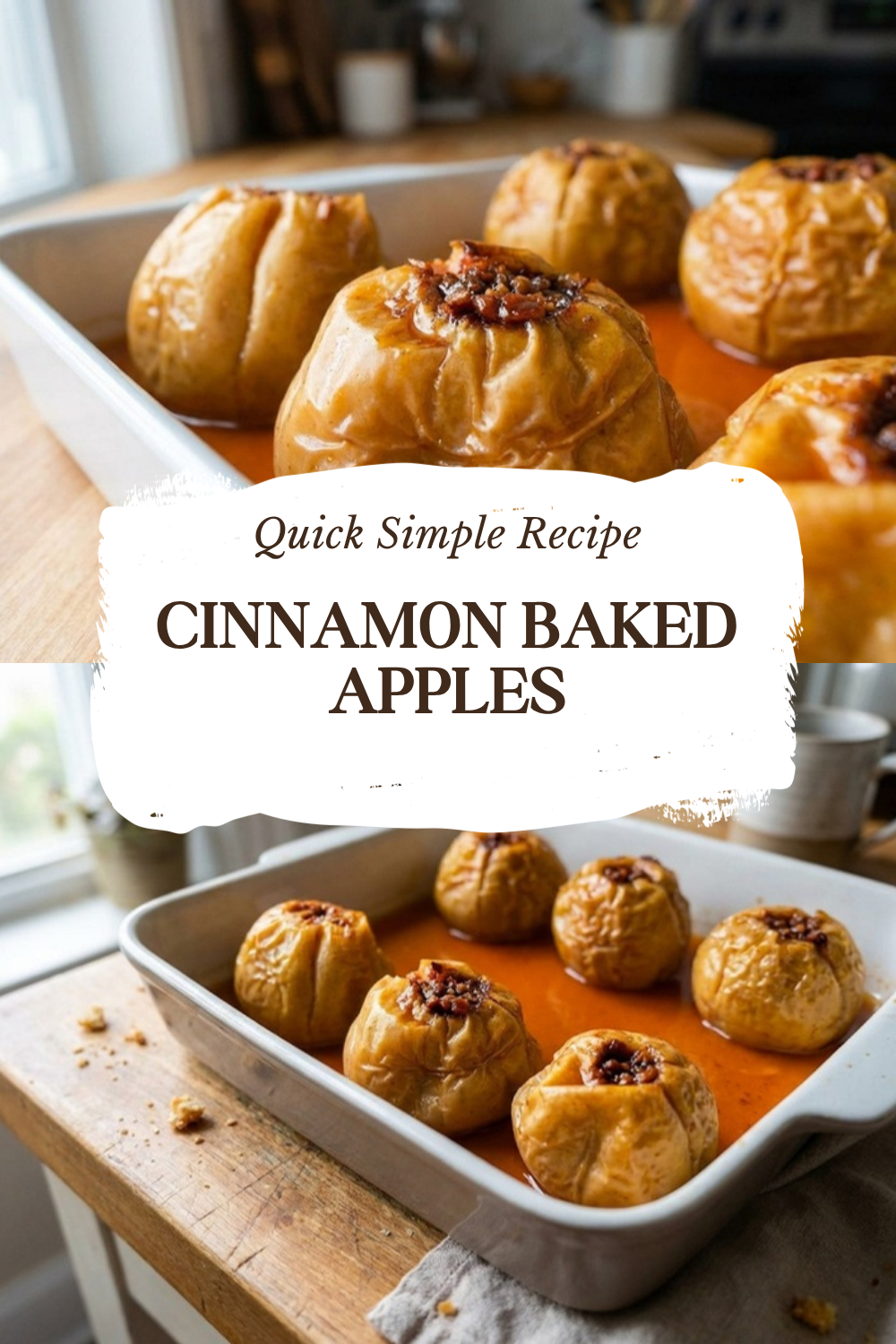 Cinnamon Baked Apples