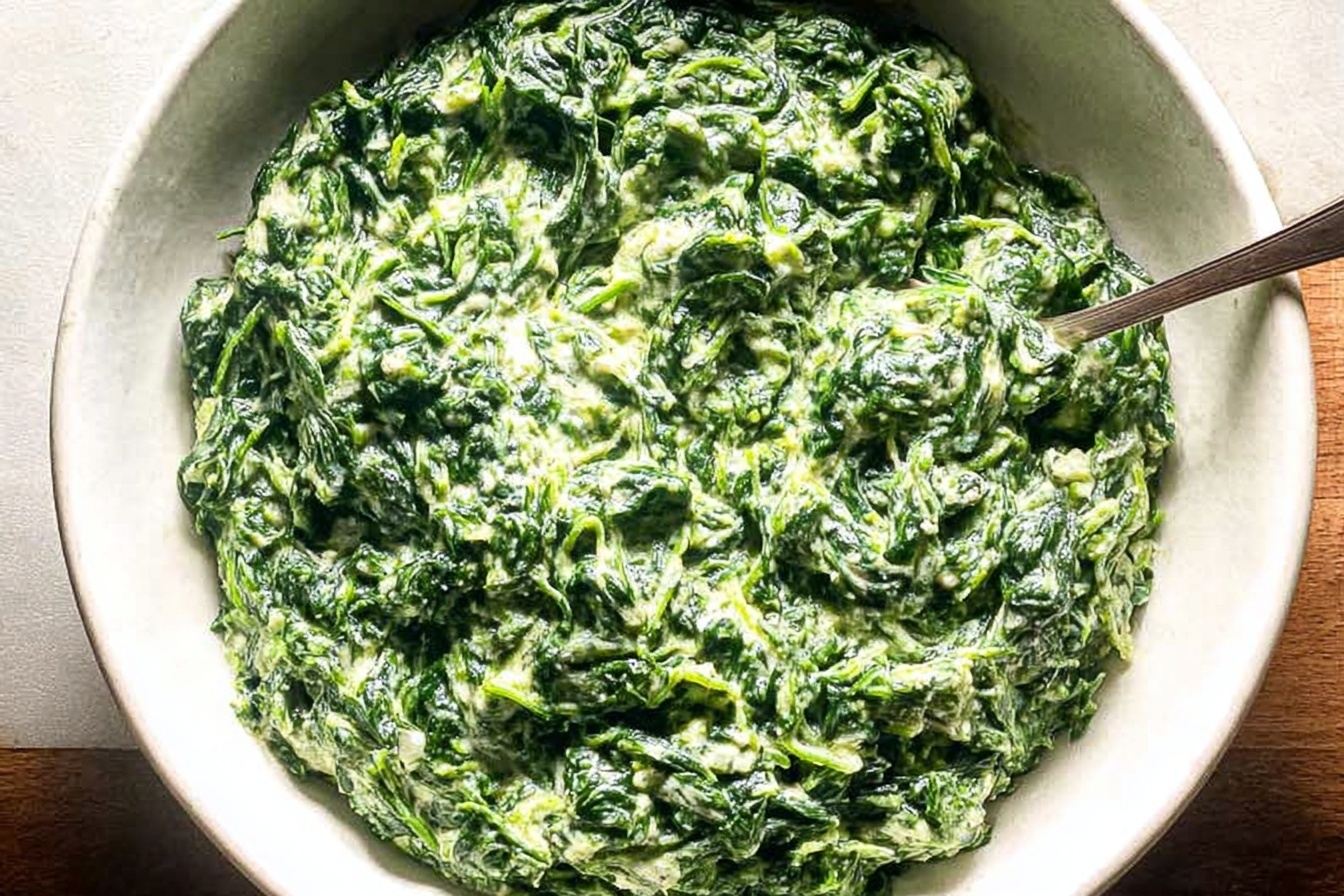 Creamed Spinach Best Recipe 6 Creamed Spinach