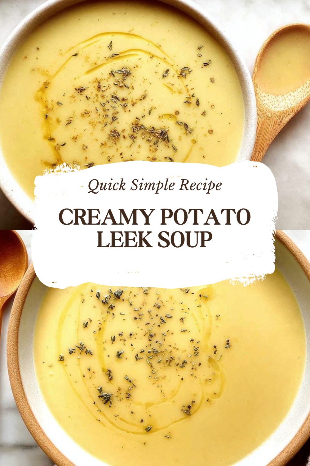 Creamy Potato Leek Soup