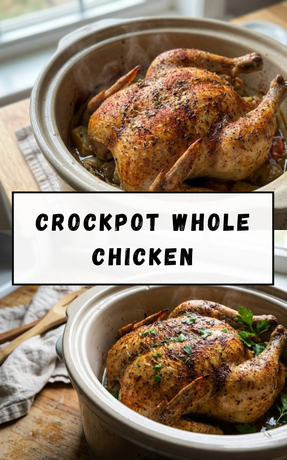 Crockpot Whole Chicken