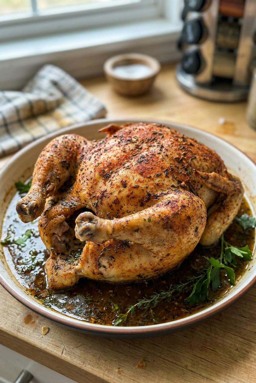 Crockpot Whole Chicken